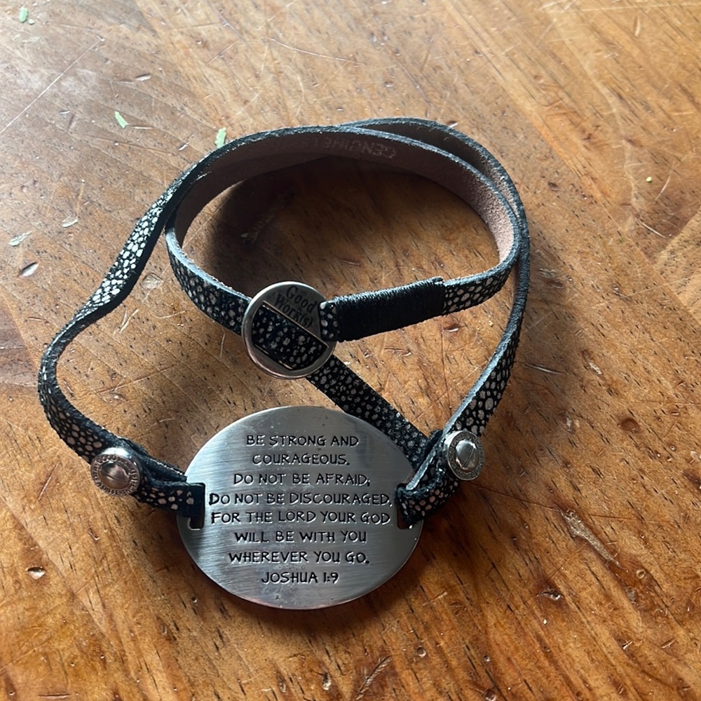 Joshua 1:9 bracelet